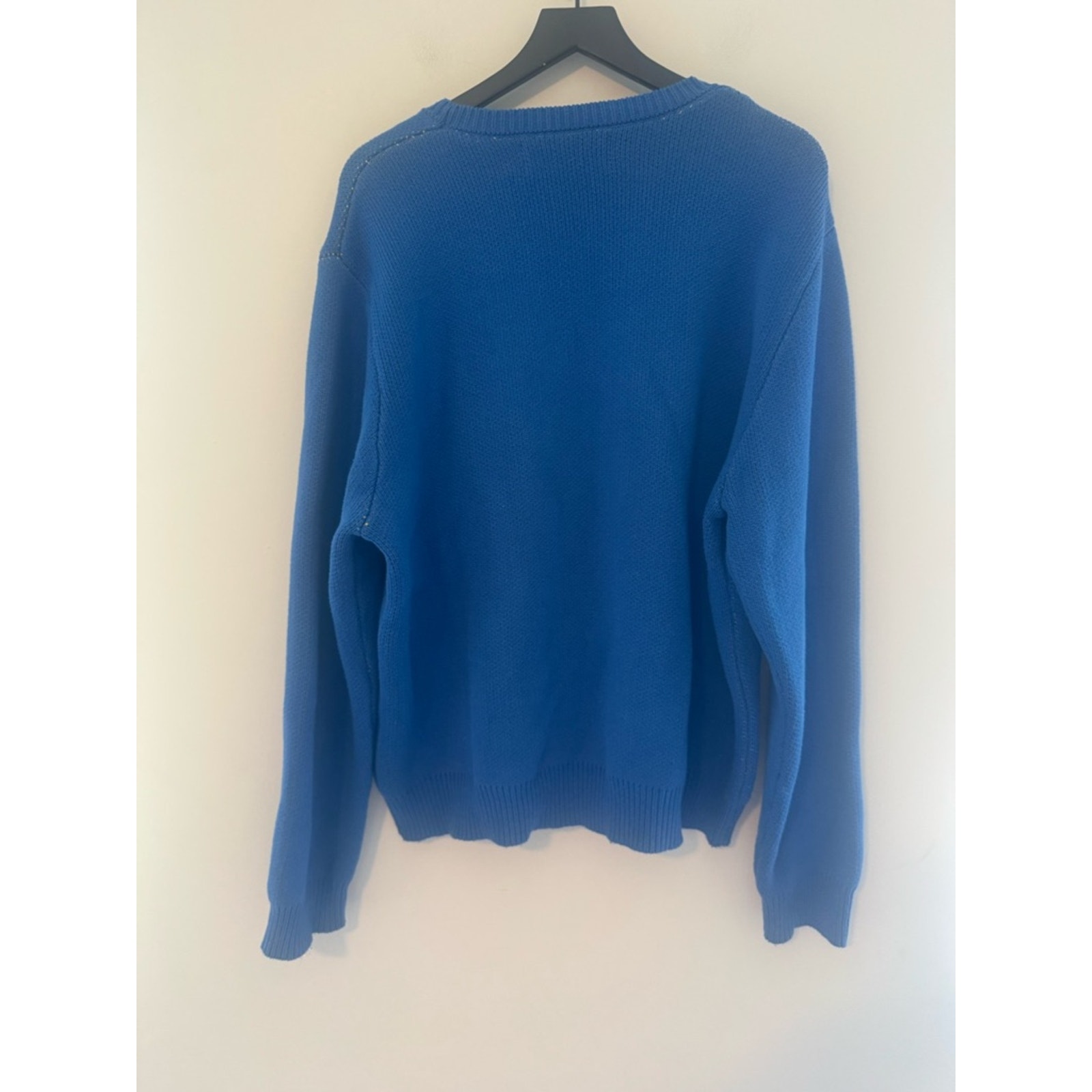 Sorryimbusy Spellout Knit - Royal Busy Sweater Large — image 8 of 8